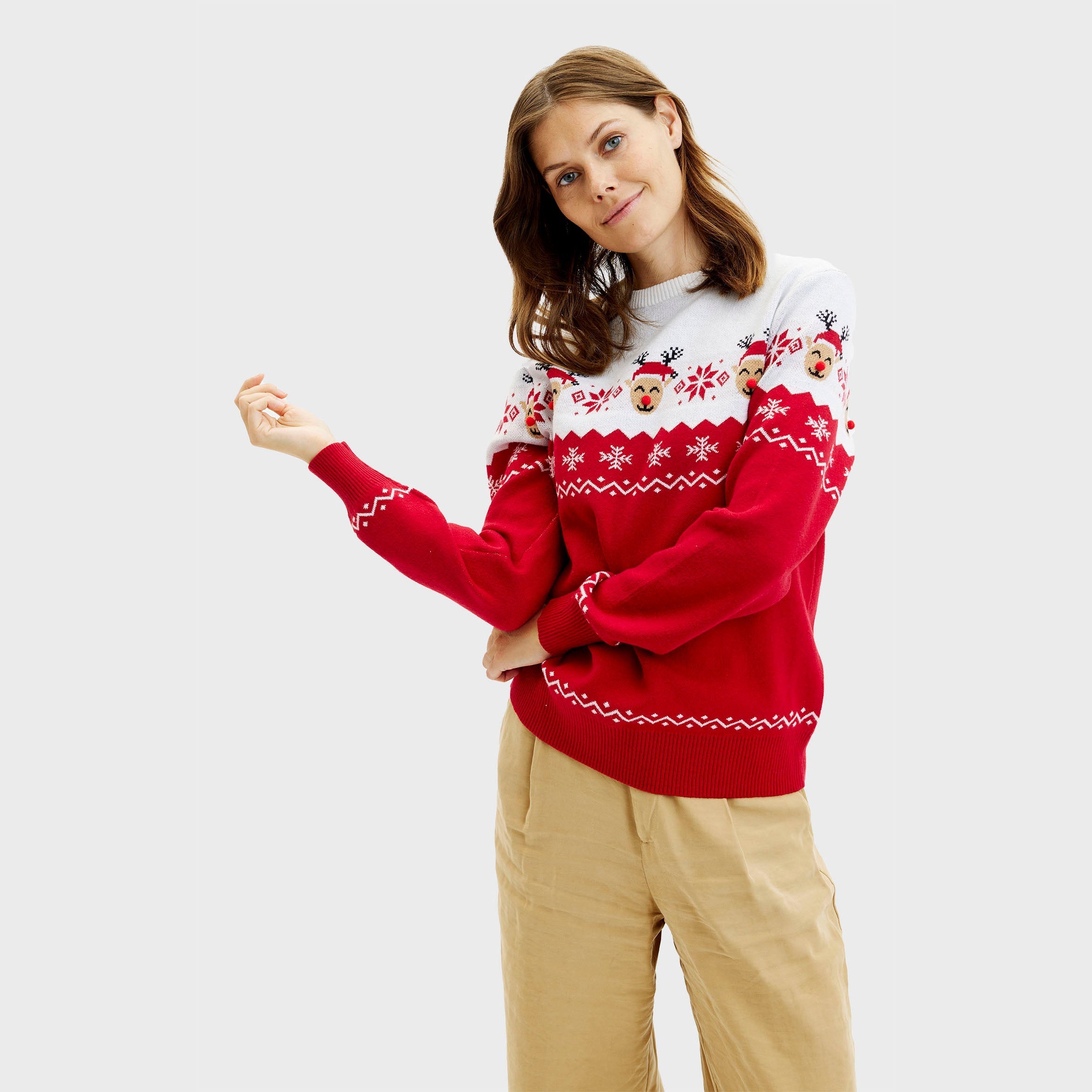 Der entzückende Weihnachtspullover - Damen
